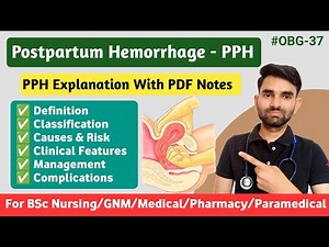 Postpartum Hemorrhage in Hindi | PPH in Pregnancy | Types, Causes, Symptoms And Management of PPH