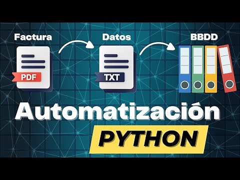 Extraer datos de facturas en pdf con python - Automatizaciones con python #4