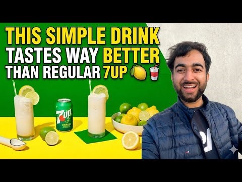 7UP Citrus Salt Fizz | Is It Better Than Regular 7UP? | Refreshing Homemade Drink Review
