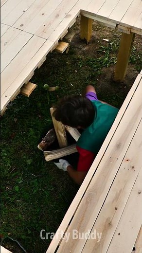 DIY: Building My Own Backyard Jacuzzi from Pallets! ♨️ #creativeprojects #woodworking #diyideas