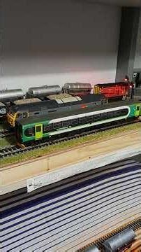 Testing the passenger line of module one of the oo gauge modular model train layout