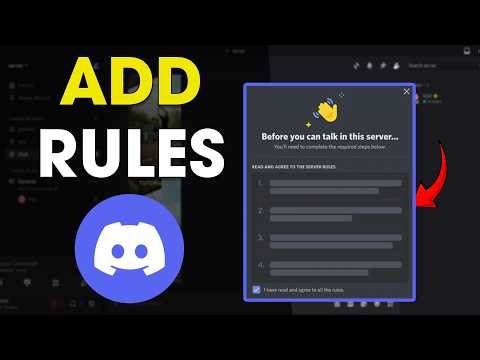 How To Add Rules On Your Discord Server (Easy Guide)
