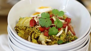 Prepare an easy chicken breyani in 30 minutes. It may not be an authentic breyani, but it's delicious and hits the spot! | AMC Cookware