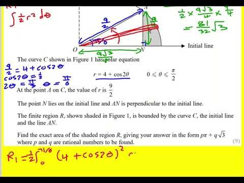 AL FM Edexcel Sample pure core paper 1 q4 (Further Maths A Level)
