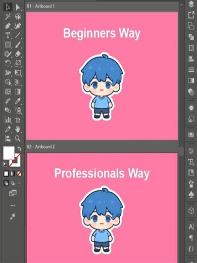Illustrator Design Tutorial with Borders by Using Scripts | #adobe #tutorial #illustrator