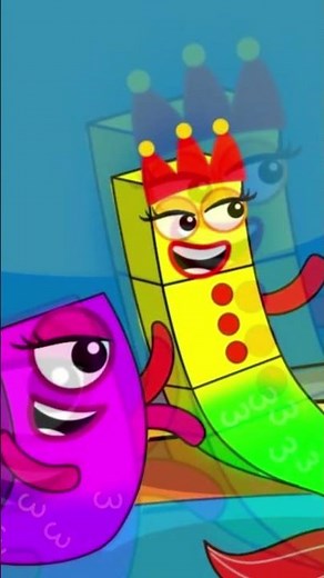 The Mermaid NB 1 3 Broke into our Bathroom #numberblocks #trending #drawing #coloring