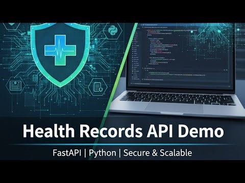 Health Records API with FastAPI | Secure & Auditable Patient Management System