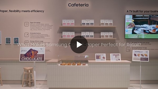 #samsung #colorepaper #eppaper #smartsignage #digitalsignage #b2bdisplays #samsungdisplaysolutions | Samsung Display Solutions