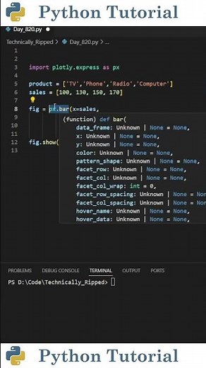 Creating Horizontal Bar Charts With Plotly | Python Tutorial