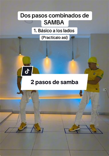Aprende 2 Pasos Fáciles de Samba