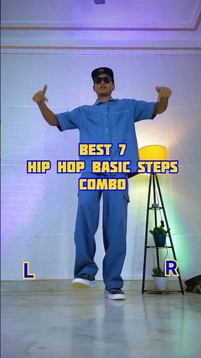 Best 7 Hip hop basic Steps combo #jddancetutorial #oldschoolhiphop #hiphopdance