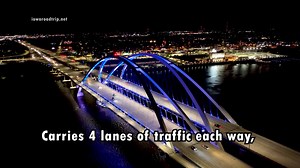 The I-74 Mississippi River Bridge in Bettendorf, Iowa | Iowa Road Trip