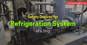 What are the Safety Devices on the Refrigeration System of a Ship?