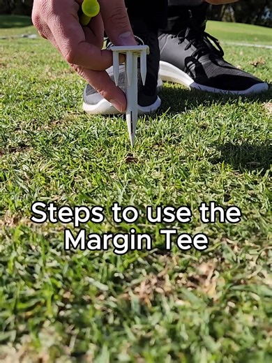 How to Use the Margin Tee for Grass Driving Ranges