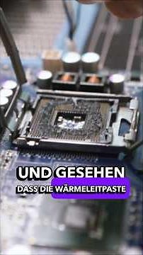 Thermal paste in the socket – throw it away or save it? #gamingpc #pcbuilding #pctips