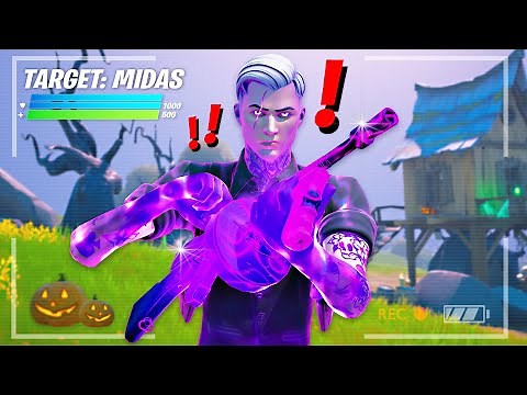 Finding *MIDAS* BOSS in FORTNITE!