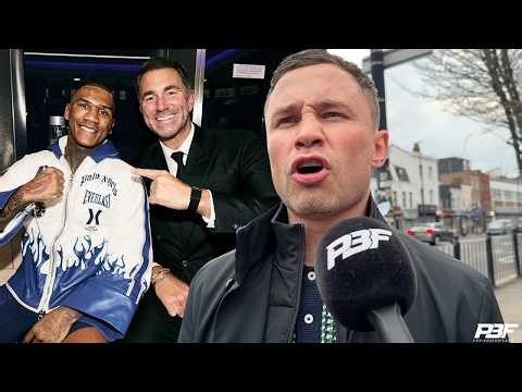 CARL FRAMPTON REACTS TO EDDIE HEARN SAYING CONOR BENN WILL GET BOOED AGAINST REGIS PROGRAIS, WILDER