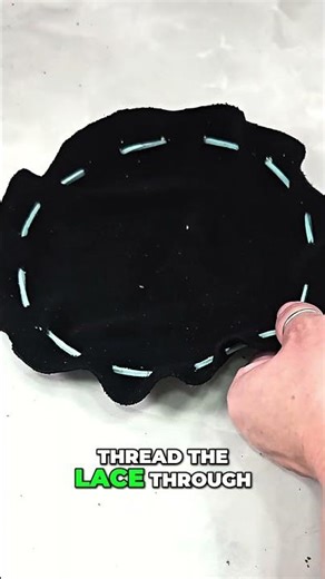 Easy Leather Pouch: DIY Craft Tutorial! #shorts