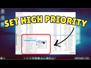 How to Set Games to High Priority on Windows 10/11 | PC & Laptop