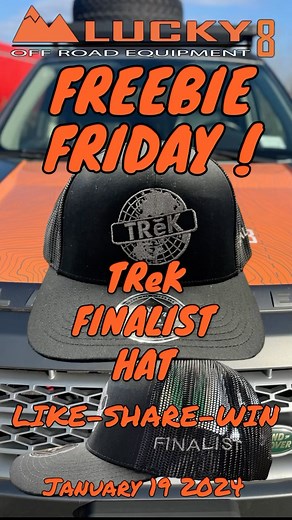  GIVEAWAY ALERT!   It’s Freebie Friday at Lucky 8 Off Road! ✨...