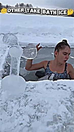 🥇99% People Can’t Do This! Other Ice Bath ❄️ vs One Extreme Ice Bath 🥶🔥 #shorts #viral#cooked