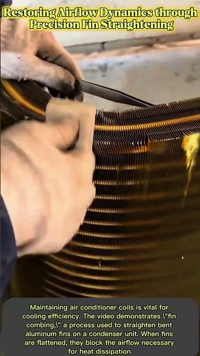Professional Techniques for Repairing Damaged Condenser Coils