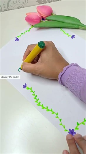 Easy Front Page Design for School Project,Journal,Assignment#frontpagedesign #art #pageborder #yt