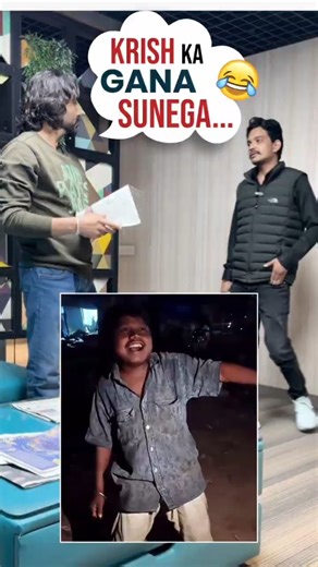 जब Akshay Sir ने Vikram Sir को Krish का गाना सुनाया 🤣 #akshaysir #vikramsir #krishkaganasunega