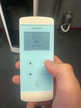 How to do a data bank reset on an SY remote for a Piazzetta Pellet Heater