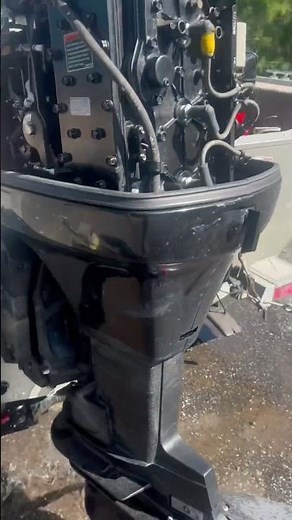 Check this on your outboard (Mercury 90 2stroke) #mercury