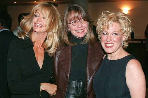 Steve Martin, Bette Midler and Goldie Hawn are among stars paying tribute to Diane Keaton
