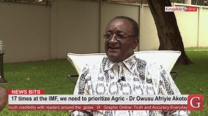 17 times at the IMF, we need to prioritize Agric - Dr Owusu Afriyie Akoto Asked of his preparedness, Dr Akoto said, "am very much prepared. Am going on my track record as Minister of Food and Agriculture for six years, during which time I injected interest in farming among the rank and file of the Ghanaian population. | Daily Graphic