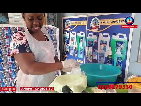 HOW TO MAKE FABRIC SOFTENER (Afterwash) UPDATED . GHANA DIY