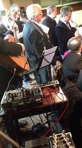 73K views · 1.4K reactions | With friends from the music business today singing Absent Friends at funeral mass of Gene Stuart. Rip | Mike Denver | Facebook