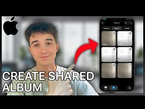 How To Make Shared Album On iPhone iOS 26 - Step By Step Guide
