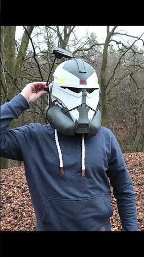 Commander Wolffe animated Helmet EVA foam variation #evafoam #starwars #starwarscosplay #cosplay