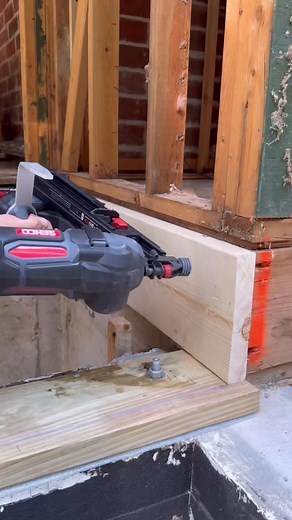 Building the floor Deck for our Kitchen Bump Out #construction #homerenovation #realestate #design #entrepreneur #carpentry #framing #tools #diy | Misha Panchishak