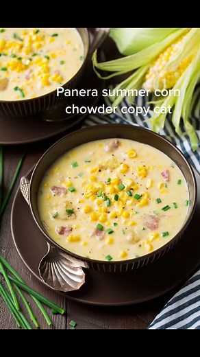 Delicious Panera Style Summer Corn Chowder Recipe
