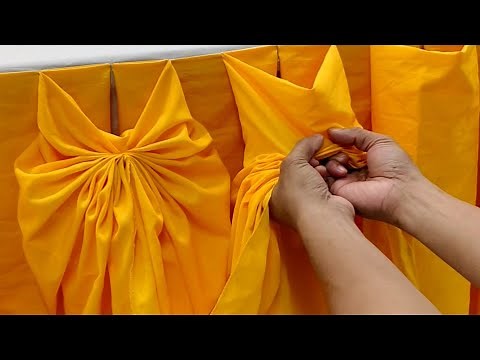 Butterfly design table skirting tutorial table decorations