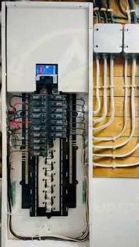 200 Amp Panel Upgrade ⚡️ Extending Existing Wiring with Junction Boxes #electrician #panelwiring