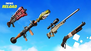 All new, vaulted and unvaulted weapons in Fortnite Reload