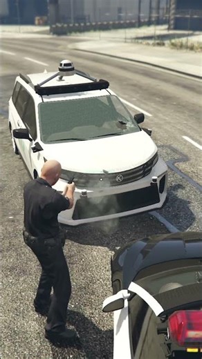 GTA 5 How LSPD Treats Automatic Cars! 🚔