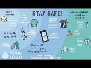 Coronavirus (COVID-19) Stay Safe Video Template | VideoScribe