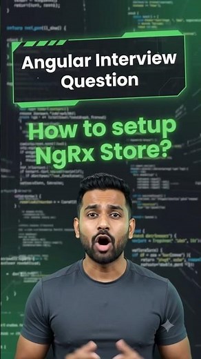 How to Setup NGRX in Angular #angularinterview #angularinterviewprep #angulartutorial #angular22