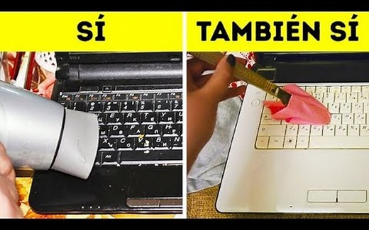 10大妙招帮你清除电脑污垢！原来清理键盘起来可以这么方便简单！@红烧油兔字幕组