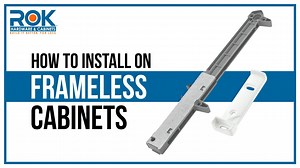 Watch Installing soft close drawer adapter on frameless Cabinet on Amazon Live