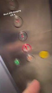 HDB Block 670 Hougang [Lift A]