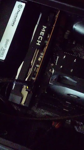ASUS Prime B450M-A II slow yellow flashing light on pcie slot, won't display past bios, GPU fans stop spinning.