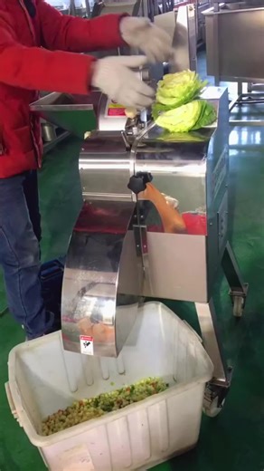Efficient Vegetable Cutting Machine for Factories