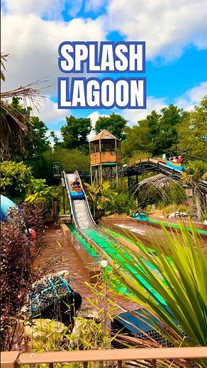 Splash Lagoon Water log ride at Paultons Park ✨💦 Off Ride & On Ride POV ✨ Fun for the family shorts